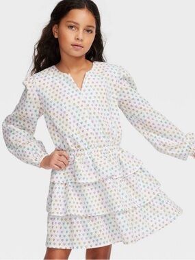 Roller Rabbit x Target 🎯 Disco Heart Tiered Dress